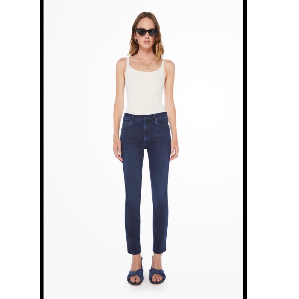 MOTHER‎ The Dazzler Mid Rise Ankle Jeans Size 28 boho minimalist layered classic
